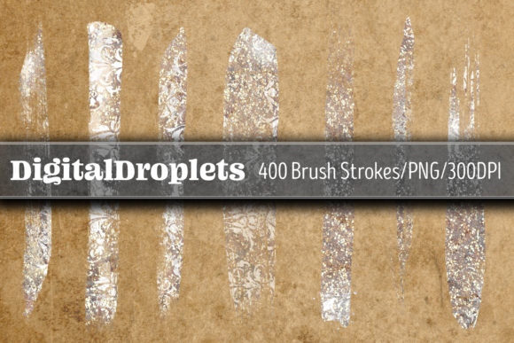 Bubble Gum Damask V26 Brush Strokes