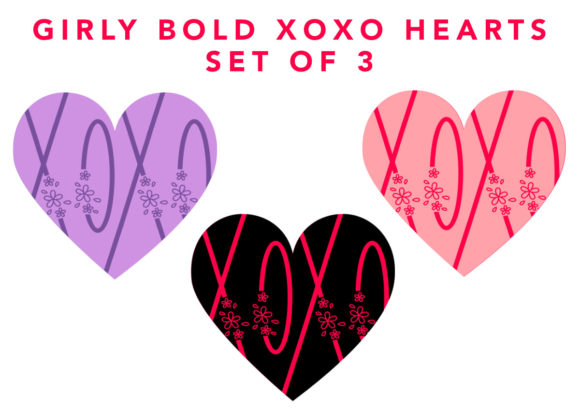 Creating Bold Visuals with PNG SVG XOXO Logo Heart Bold Colors