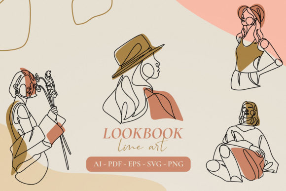 Discover the Beauty of Lookbook Line Art