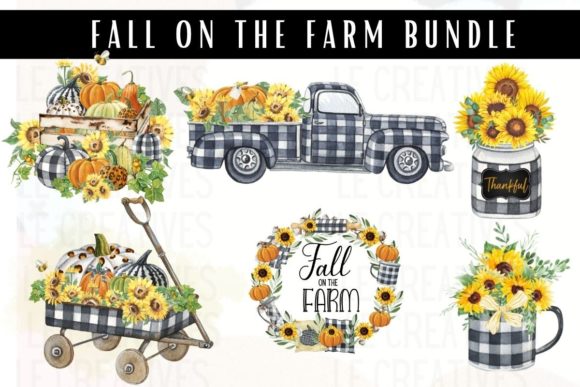 FALL on the FARM SUBLIMATION DESIGNS – A Creative Resource for Designers and Entrepreneurs