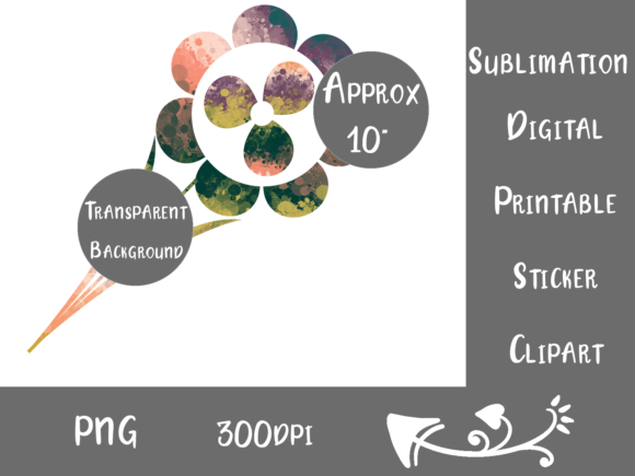 Funky Sublimation Flower Clipart: A Creative Revolution in Design
