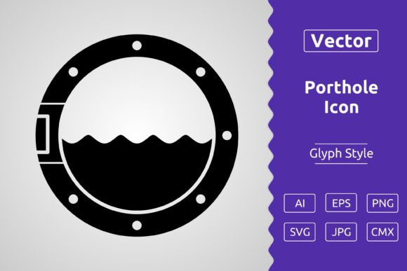 Vector Porthole Glyph Icon: A Versatile Tool for Modern Design Workflows